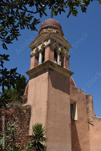 Fototapeta Naklejka Na Ścianę i Meble -  corfu streets greece