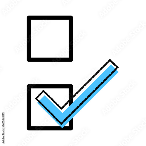 チェックマーク_ベクター素材_07