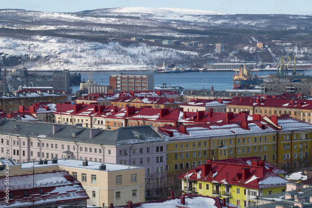 March day over Murmansk