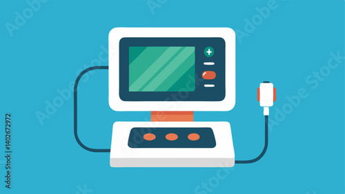 Portable Ultrasound Scanner A compact ultrasound device with a screen displaying a live image of demonstrating its use in a medical setting.