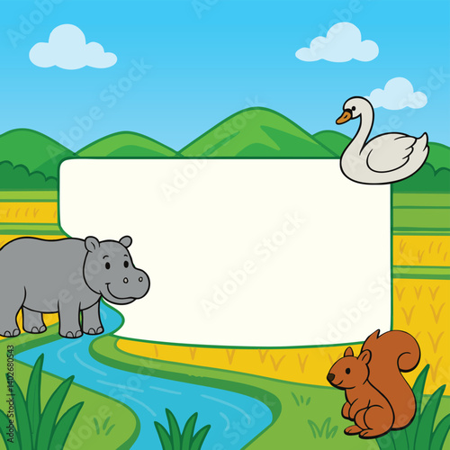 Adobe Illustrator Artwork kindergarten