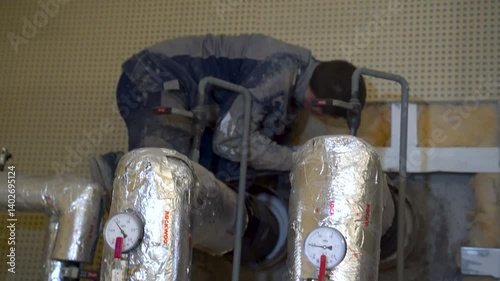 Installation works. Waterproofing. Work in the basement. Seam repair. Pumping repair fluid
