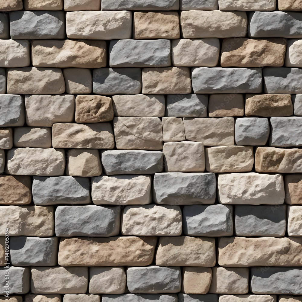 Obraz premium Rustic Stone Wall Texture