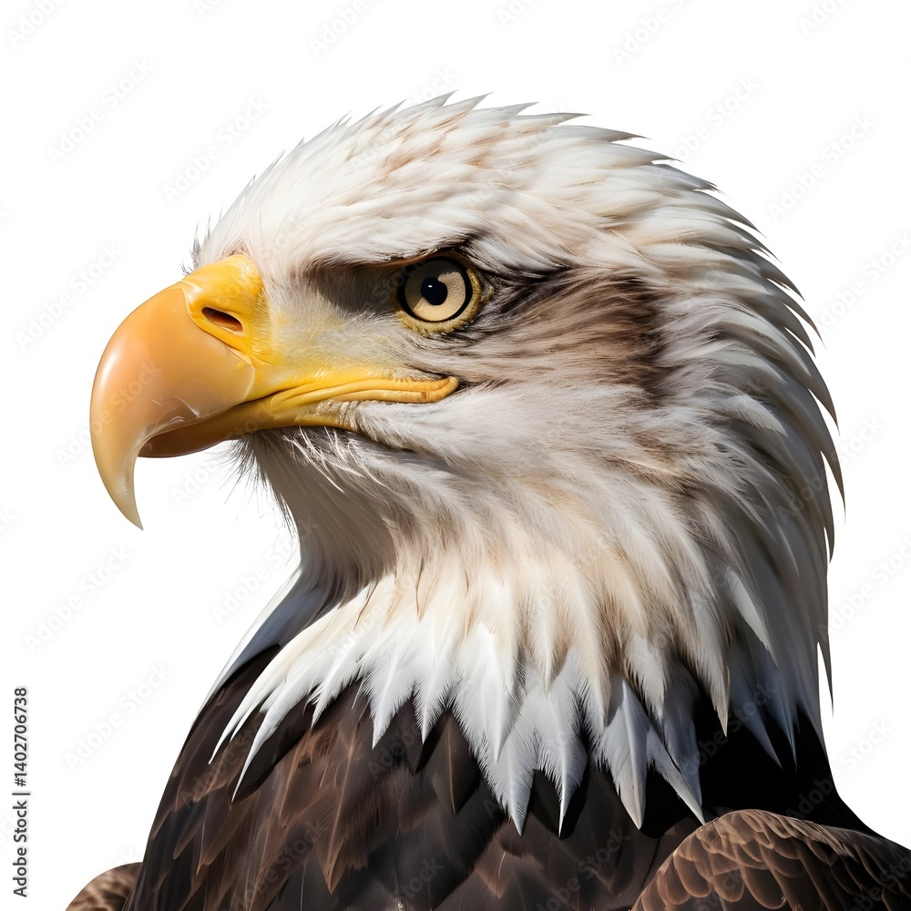 Fototapeta premium Bald Eagle Profile