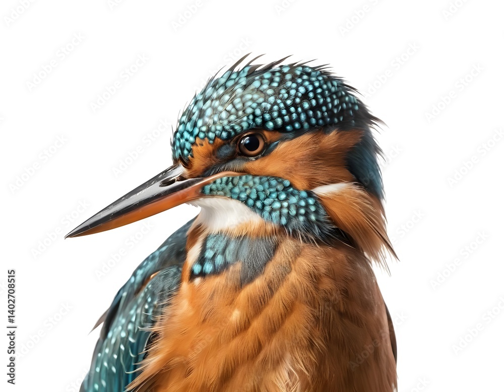 Obraz premium Common Kingfisher Portrait