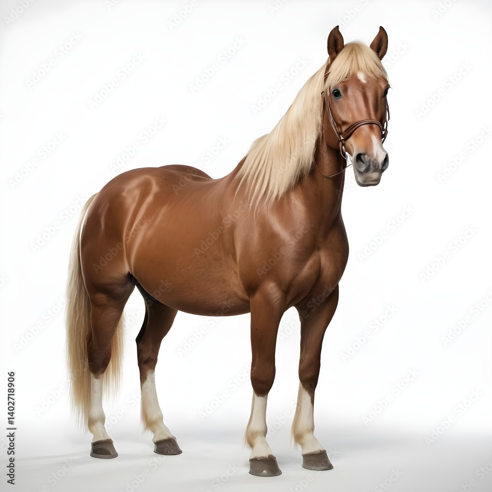 Obraz premium Chestnut Horse Portrait