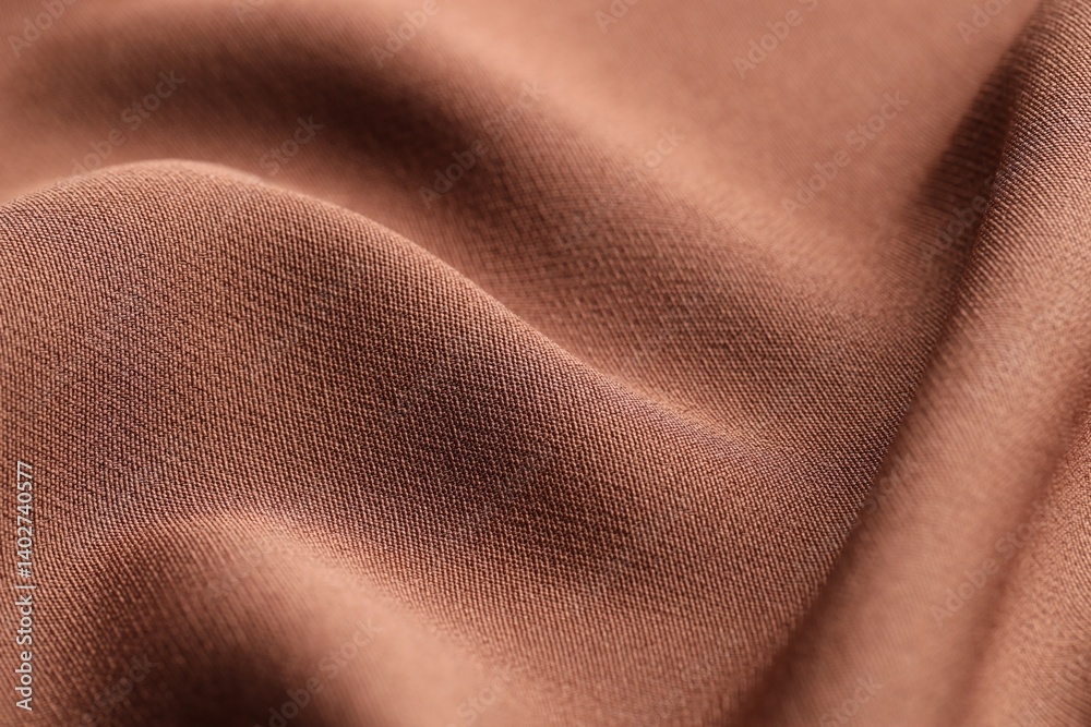 Texture of brown fabric as background, closeup Texture of brown fabric as background, closeup