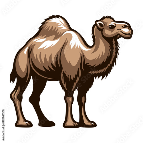 funny cartoon camel