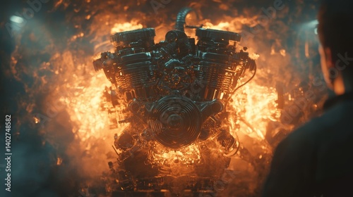 A mechanic who discovers that a special engine can allow people to relive their most pivotal life moments. 