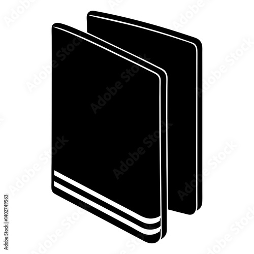 Customized journals white background
