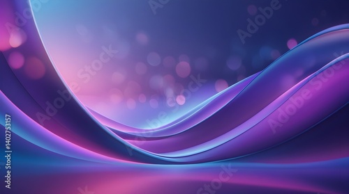 Dynamic Colorful Abstract Background with Liquid Gradient and Light Effects