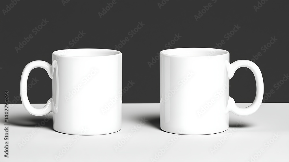 Blank Coffee Cups Mockup Blank Coffee Cups Mockup