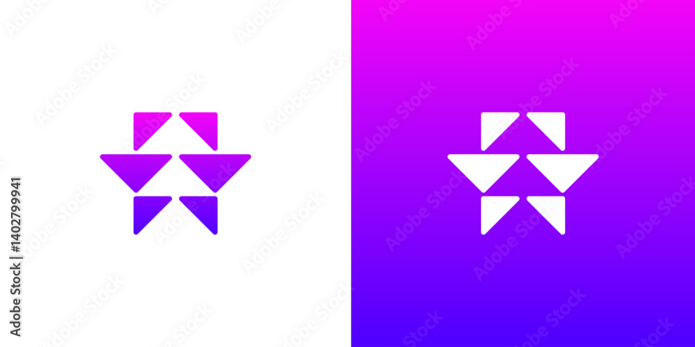 Up logo design, Upscale logo design, Technology Gradient logo design template Up logo design, Upscale logo design, Technology Gradient logo design template