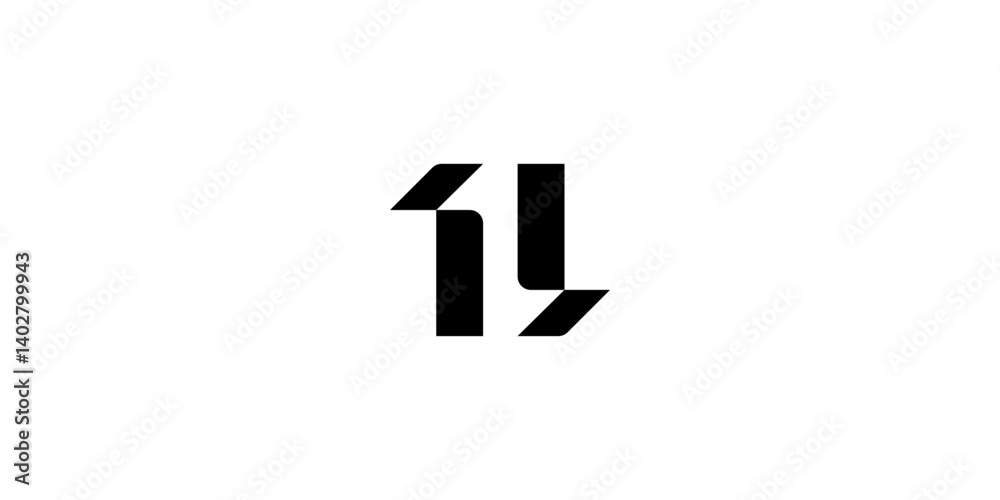 One logo design, Number logo design, Technology logo design template One logo design, Number logo design, Technology logo design template