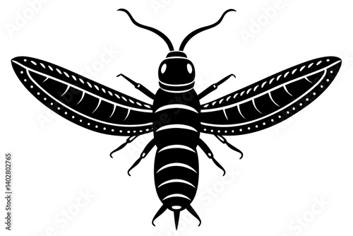 High-quality vector illustration of various insects, ideal for scientific, educational, and design purposes. This detailed and scalable artwork features common insect species such as mosquitoes, flies