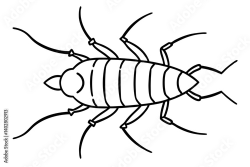 High-quality vector illustration of various insects, ideal for scientific, educational, and design purposes. This detailed and scalable artwork features common insect species such as mosquitoes, flies