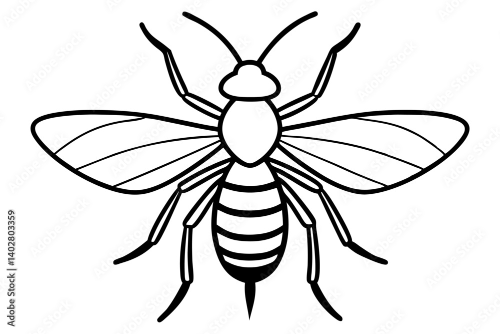 High-quality vector illustration of various insects, ideal for scientific, educational, and design purposes. This detailed and scalable artwork features common insect species such as mosquitoes, flies High-quality vector illustration of various insects, ideal for scientific, educational, and design purposes. This detailed and scalable artwork features common insect species such as mosquitoes, flies