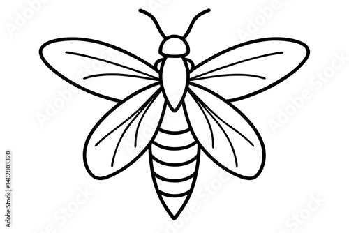 High-quality vector illustration of various insects, ideal for scientific, educational, and design purposes. This detailed and scalable artwork features common insect species such as mosquitoes, flies