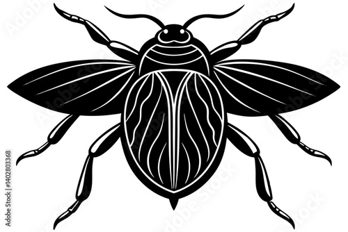 High-quality vector illustration of various insects, ideal for scientific, educational, and design purposes. This detailed and scalable artwork features common insect species such as mosquitoes, flies