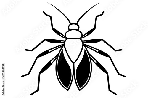 High-quality vector illustration of various insects, ideal for scientific, educational, and design purposes. This detailed and scalable artwork features common insect species such as mosquitoes, flies
