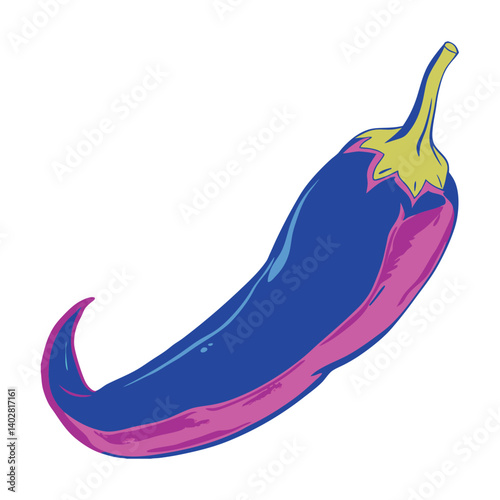 Hot Chili Pepper Vector illustration