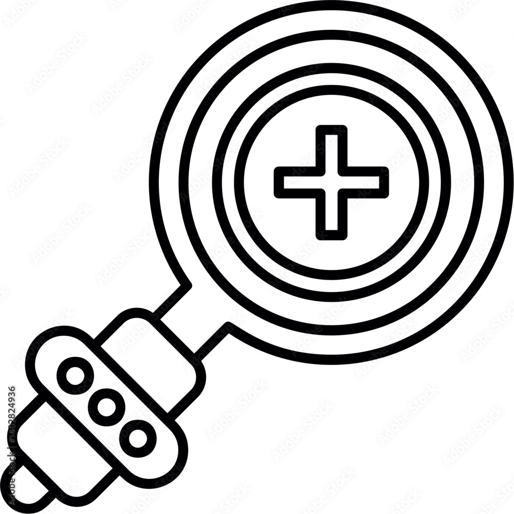 Fototapeta premium Magnifying Glass icon