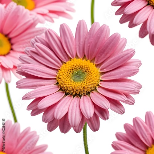 Pink Marguerite Daisies Close-up