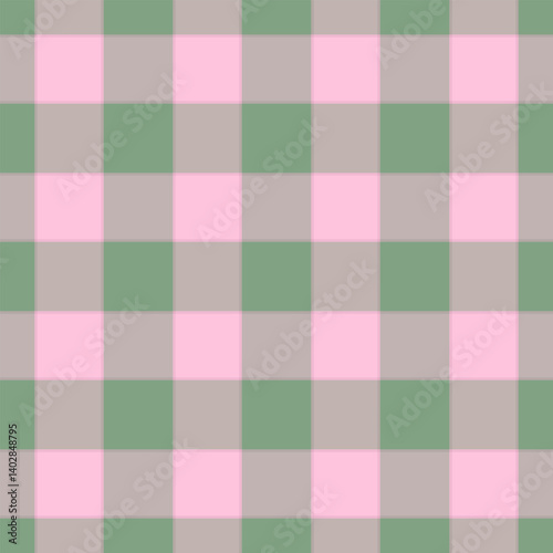 Goose foot textile background tartan, repetitive check pattern texture. Dreamy seamless plaid vector fabric in pastel and light colors.