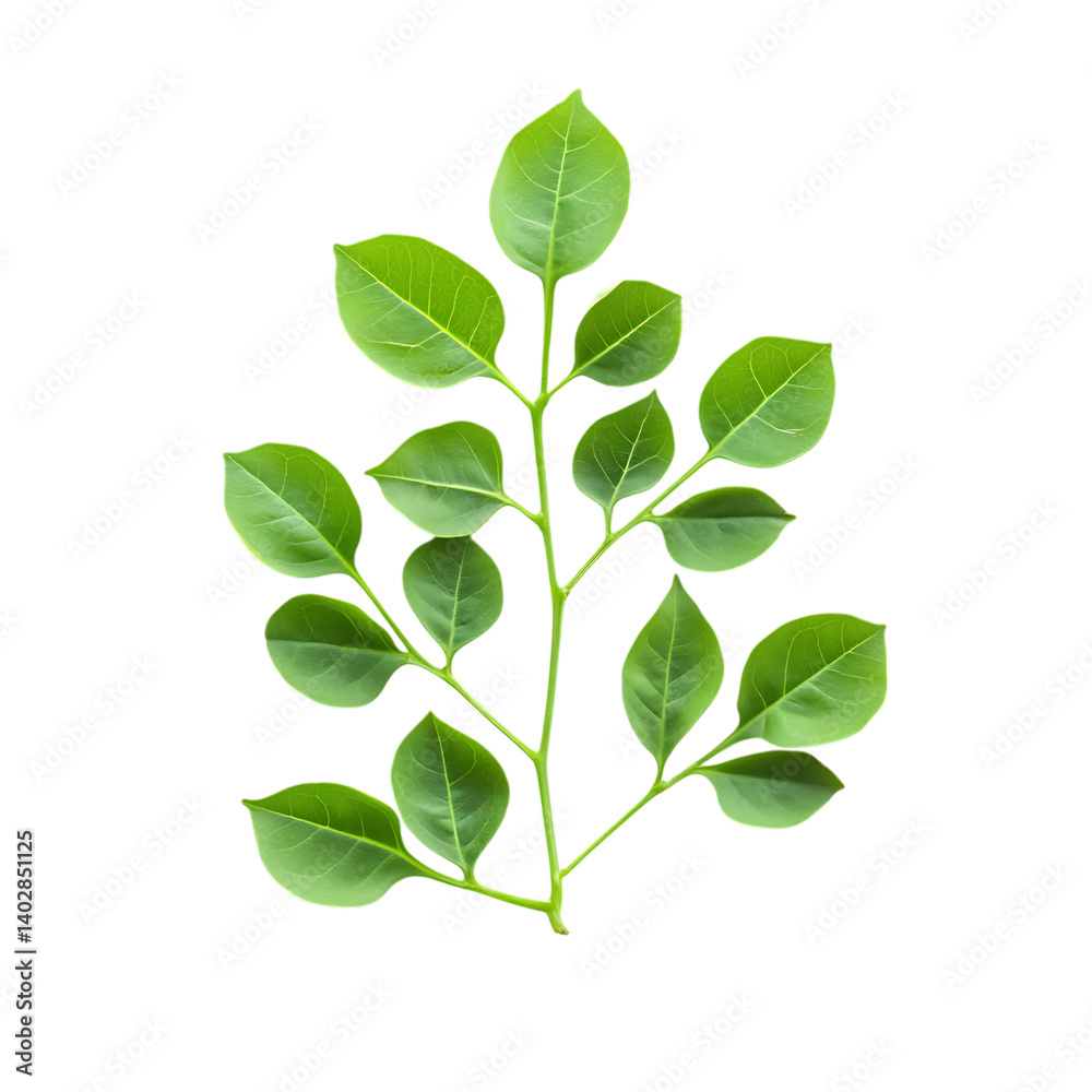 Fototapeta premium Moringa Leaf png