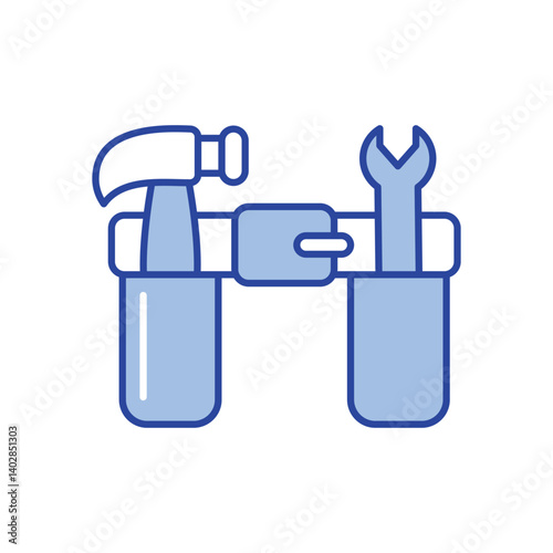 Tool Belt Icon vector stock illustration