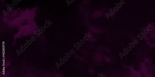 abstract cloud and vapor texture background. Black and purple smoke aquarelle smudge illustration abstract purple Fog or smoke color isolated background , Abstract Painted Illustration. Brush stroked.