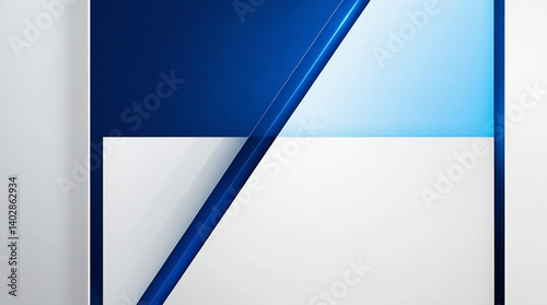 abstract background with blue and white lines