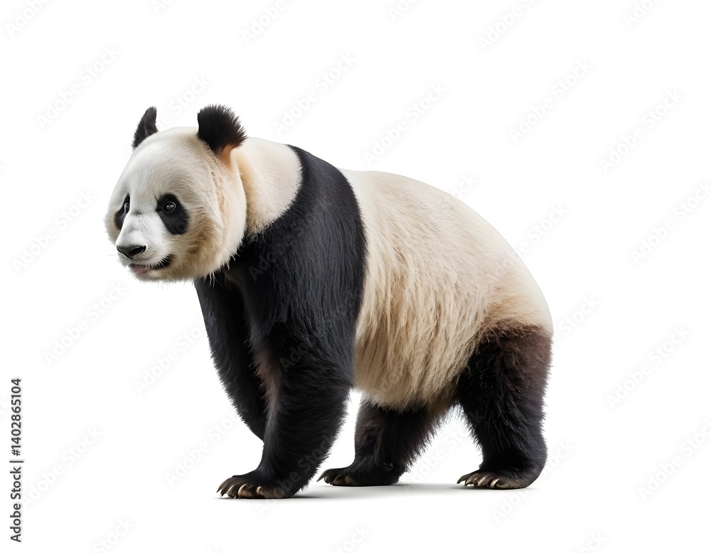 Giant Panda Walking Giant Panda Walking
