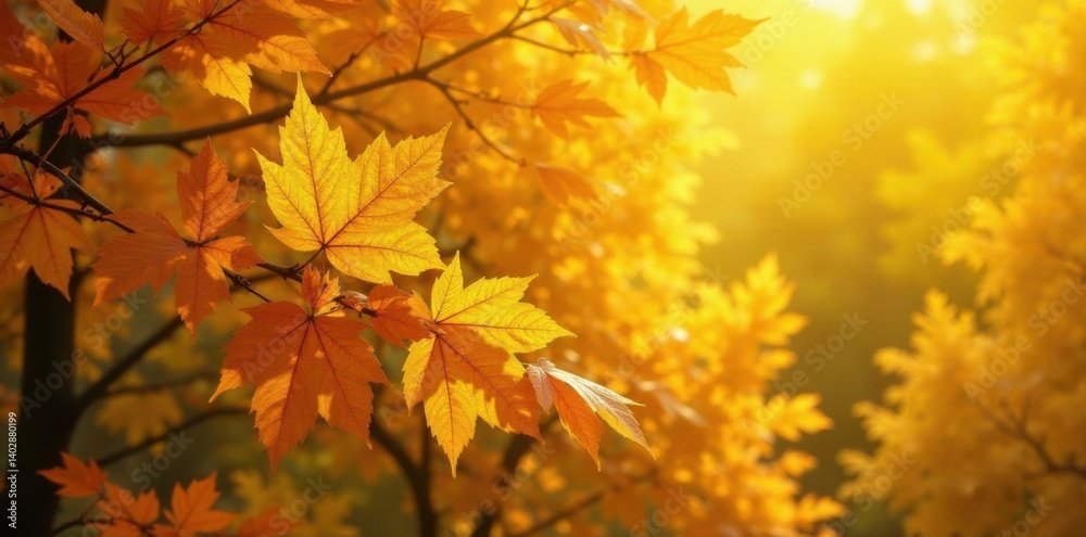 Golden yellow leaf gold foil texture on autumn trees , golden leaves, outdoor scenery, fall colors Golden yellow leaf gold foil texture on autumn trees , golden leaves, outdoor scenery, fall colors