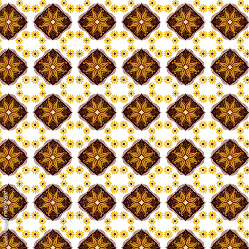 Traditional Malaysian hand-dyed patterns, like Batik, showcase vibrant colors and intricate motifs inspired by nature, culture, and folklore. Each piece is a unique blend of art and heritage.