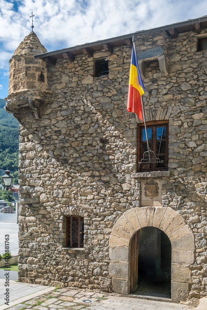Casa de la Vall in Andorra la Vella, Andorra.