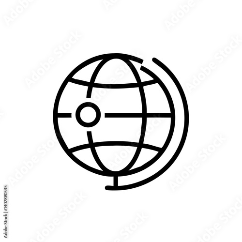 Globe icon