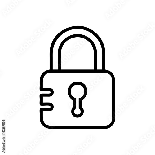 Padlock icon with token