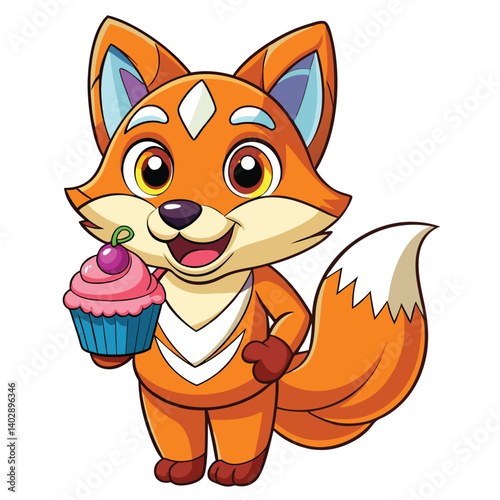 funny fox cartoon