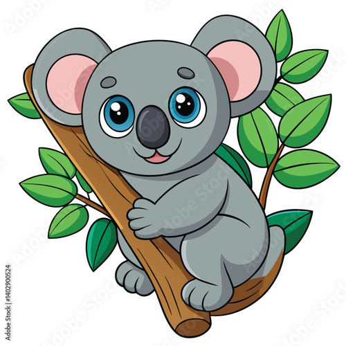 A cute vector illustration shows a happy baby bear and mouse sharing a heart, a funny and loving cartoon animal clipart perfect for children's art