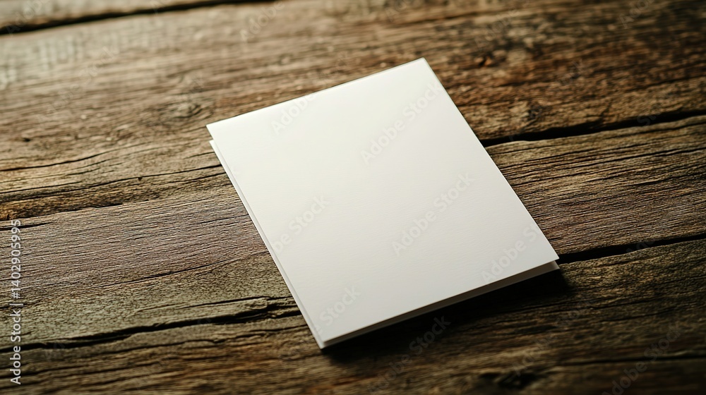 Blank card on wooden surface, warm light, simple texture; minimalism and quiet elegance.
Blank card on wooden surface, warm light, simple texture; minimalism and quiet elegance.