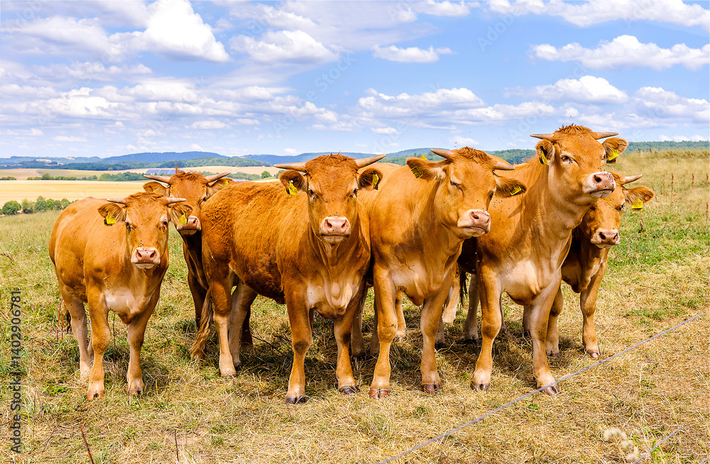 cows in the field