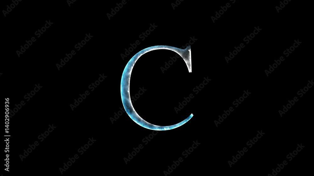 Animated neon alphabet. Letter, font and educational concept animation. Animated neon alphabet. Letter, font and educational concept animation.