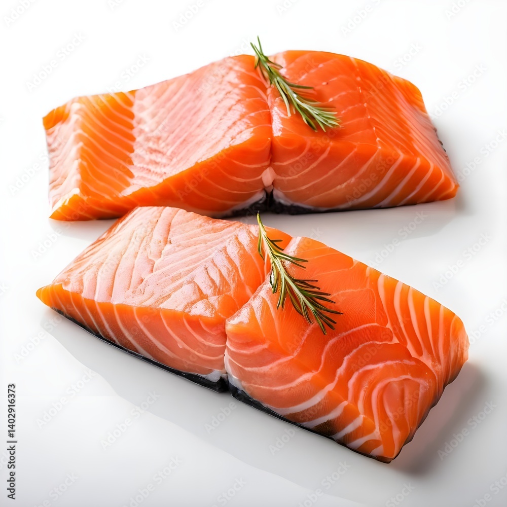 Fresh Salmon Fillets with Rosemary Fresh Salmon Fillets with Rosemary