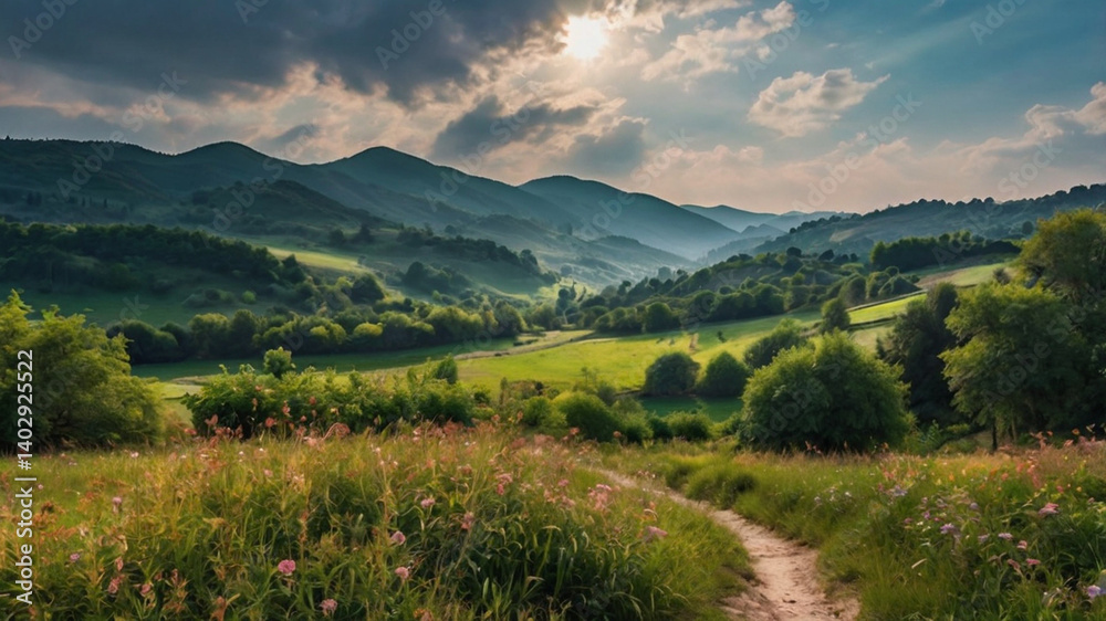 Obraz premium view panorama