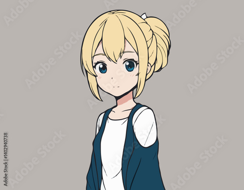 Personnage de style anime