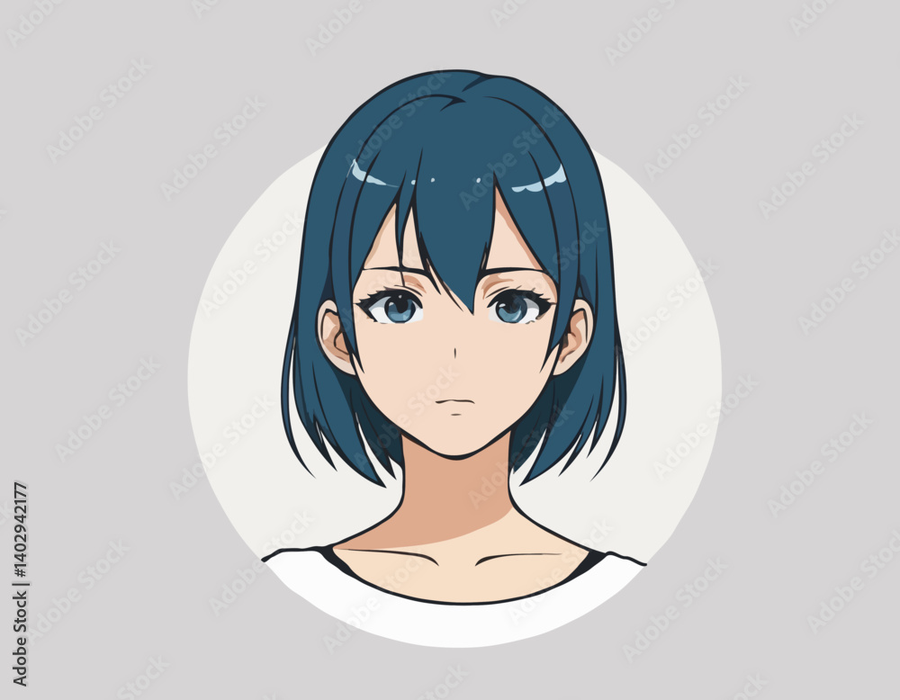 Personnage de style anime