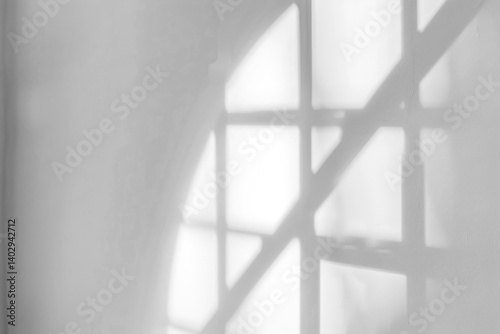 Obraz na płótnie PNG Abstract window light shadow w salonie