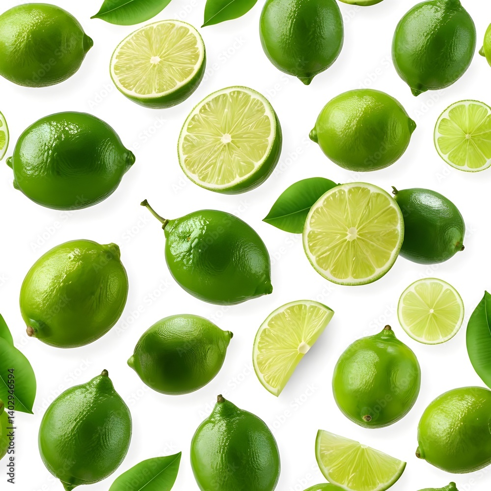 Fresh Limes Pattern Fresh Limes Pattern