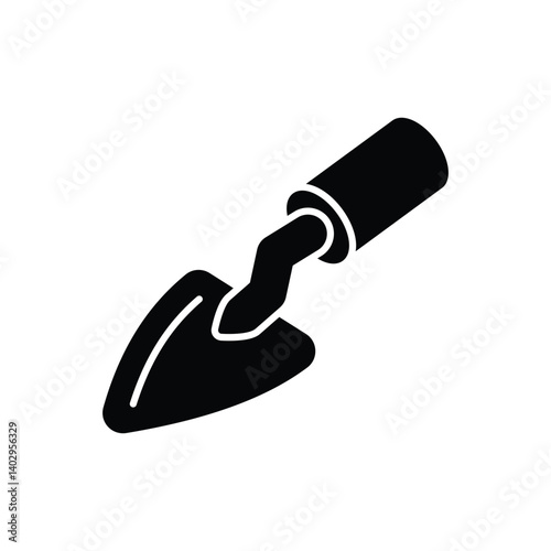 Trowel Icon vector stock illustration